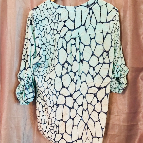 🌴Gypsy 05 silk tunic like top🐠🌴 - Picture 5 of 8